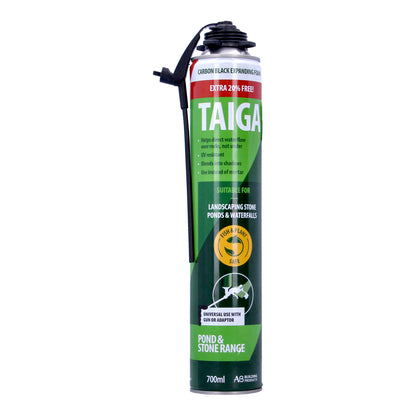 Taiga Black PU Expanding Foam 700ml