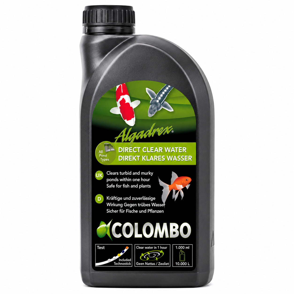 Colombo Algadrex Green Water Treatment – Fast Acting Pond Algae Control