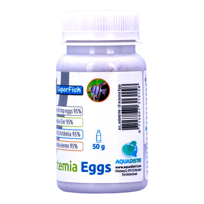 Superfish 95% Hatch Brine Shrimp Eggs, 50g