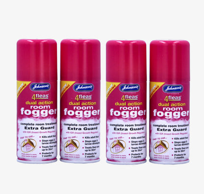 Johnsons 4fleas Room Fogger Complete Room Treatment Flea Remover
