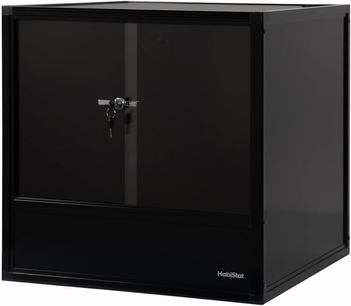 HabiStat ProVC PVC Reptile Vivarium 60 90 120cm Black Grey White