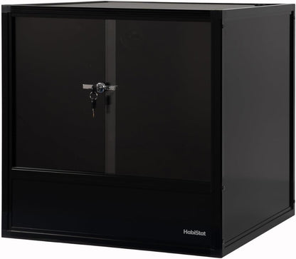 HabiStat ProVC PVC Reptile Vivarium 60 90 120cm Black Grey White