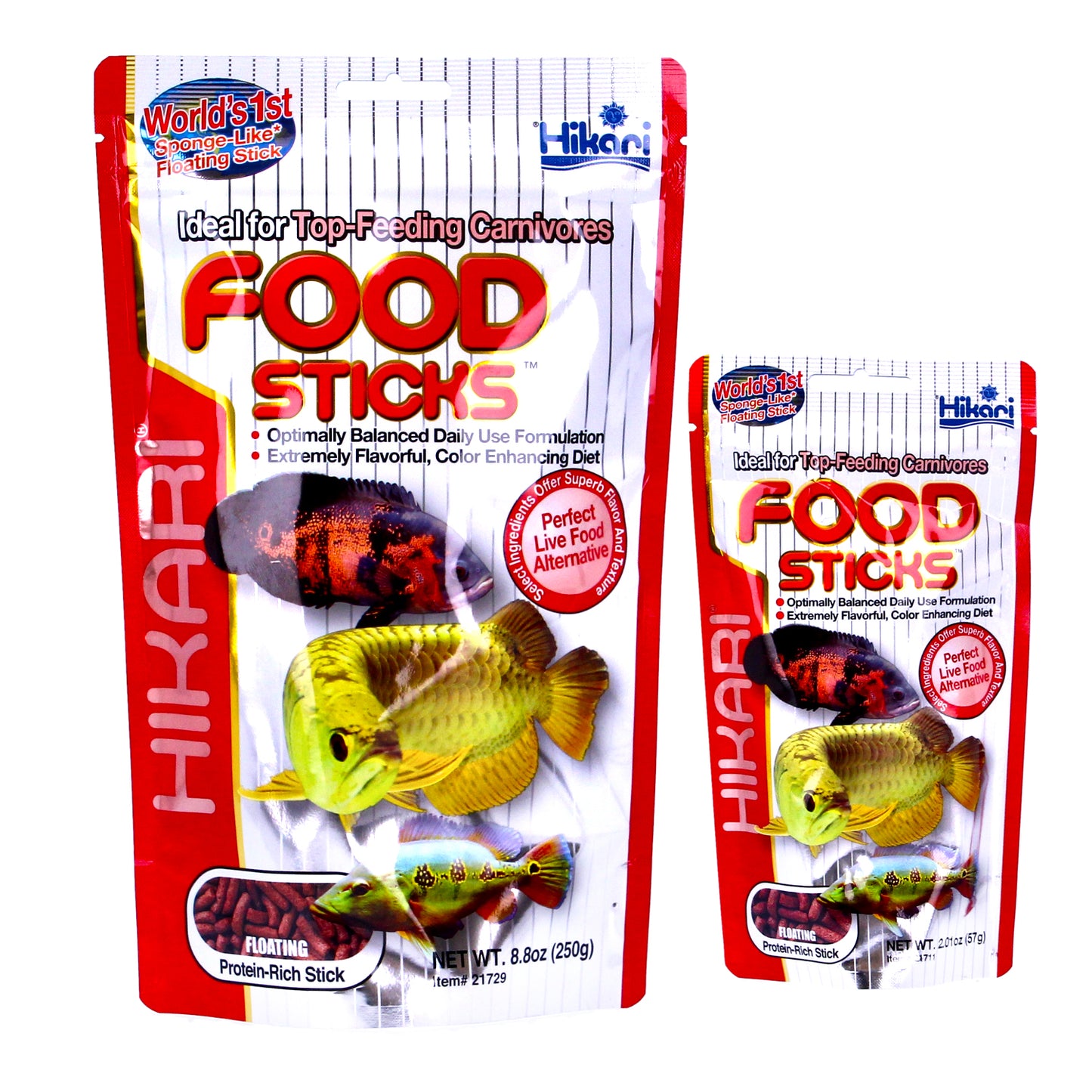 Hikari Food Sticks Balanced Diet for Large Tropical Fish
