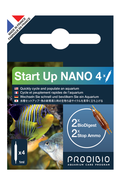 Prodibio Start Up Nano, Aquarium Bacteria Starter