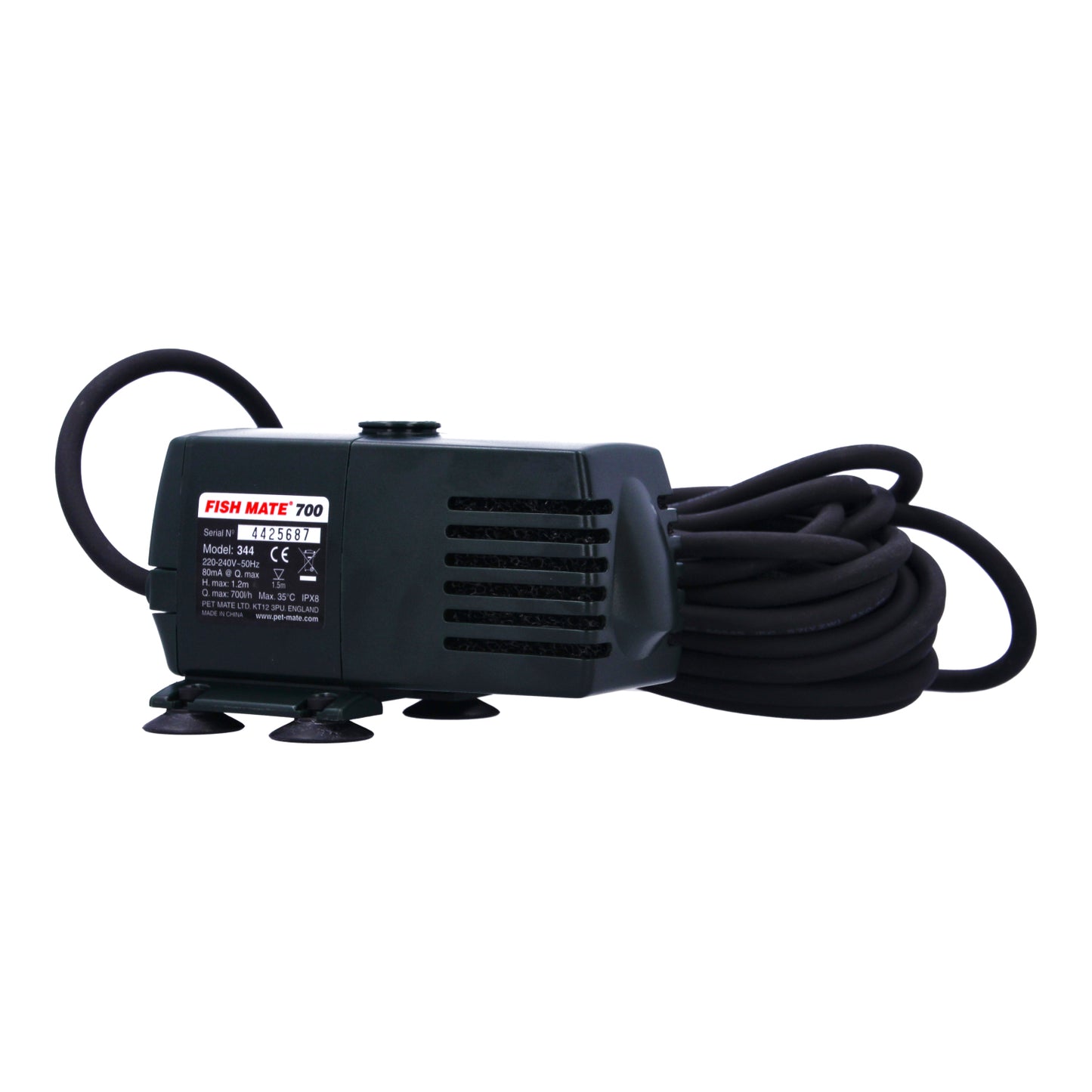 Fish Mate 700 Fountain Pump Koi Fish Garden Pond Flow Waterfall Feature Filter