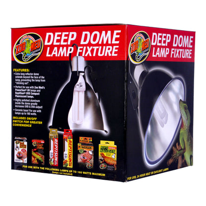 Zoo Med Reptile Deep Dome Lamp Fixture