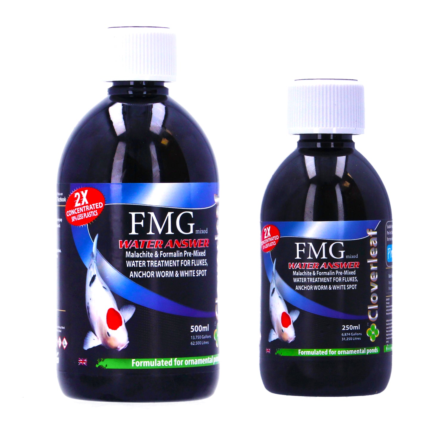 Cloverleaf FMG Water Answer Pond Water Treatment 250ml & 500ml