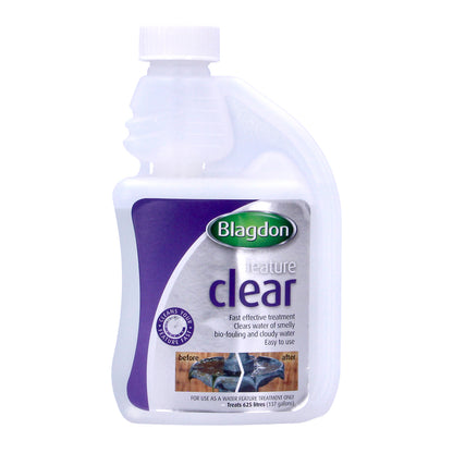 BLAGDON FEATURE CLEAR FAST EFFECTIVE POND ORNAMENT FOUNTAIN TREATMENT 250ML