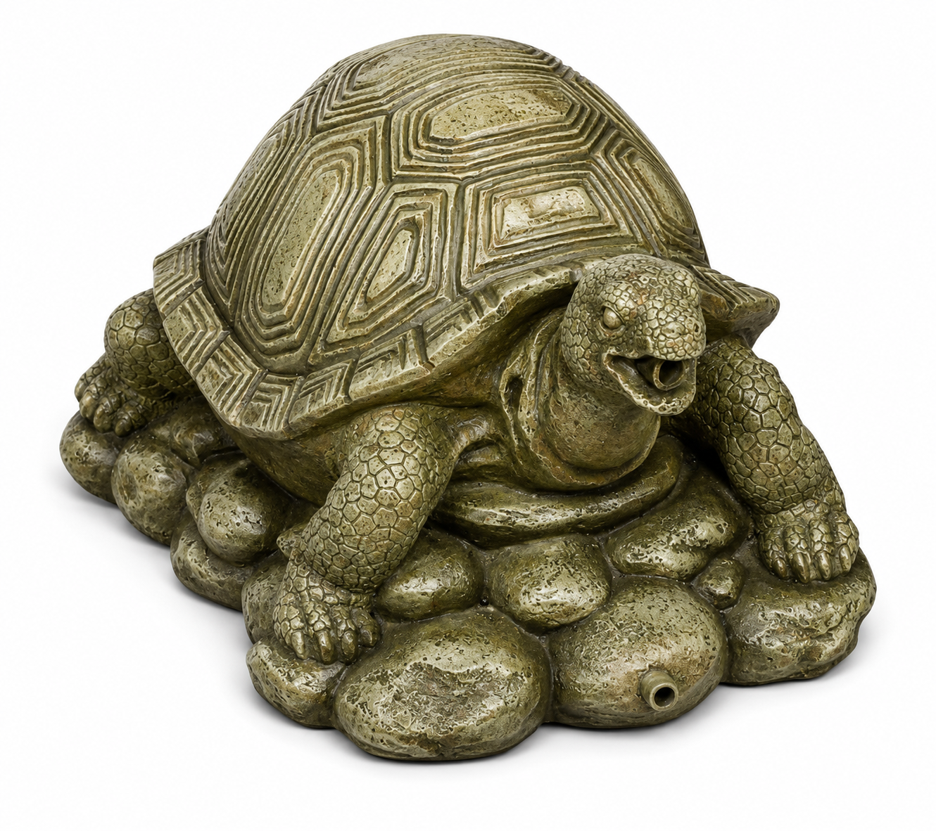 Bermuda Spitter Pond Ornaments Tortoise Water Feature Ornament