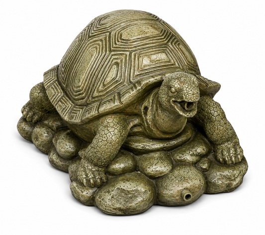 Bermuda Spitter Pond Ornaments Tortoise Water Feature Ornament