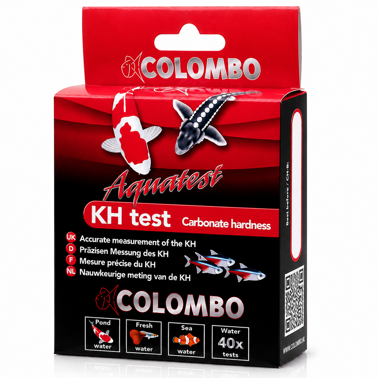 Colombo Aquarium Water Test Kits | pH KH GH Ammonia Nitrite Nitrate Phosphate