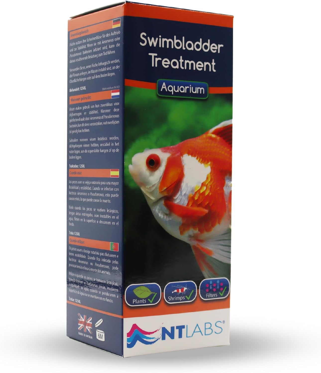 NT Labs Swimbladder Aquarium Tropical Cold Water Fish Tank Disease Treatment 