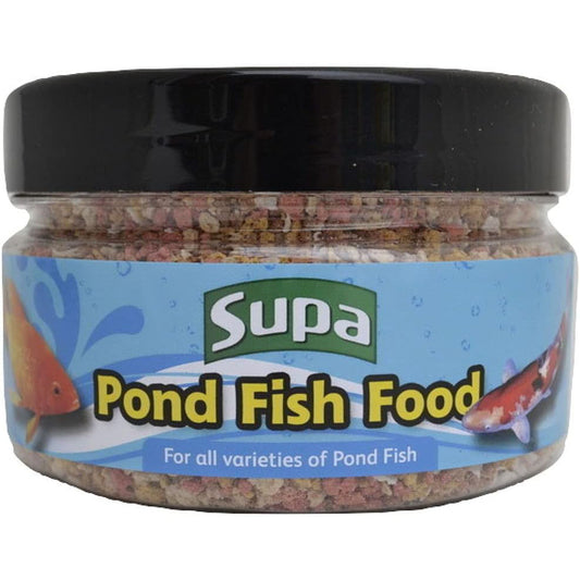 Supa 90g Premium Pond Flakes Koi Carp Goldfish Fish Food