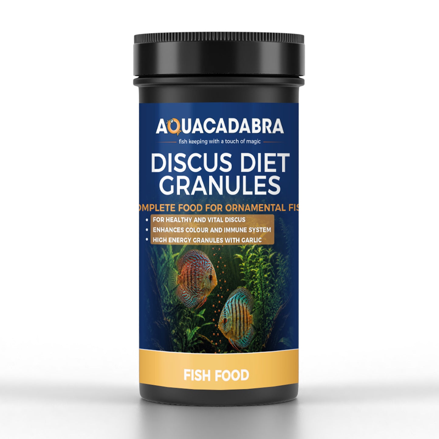 Aquacadabra Discus Diet Granules High Protein Tropical Aquarium Fish Food