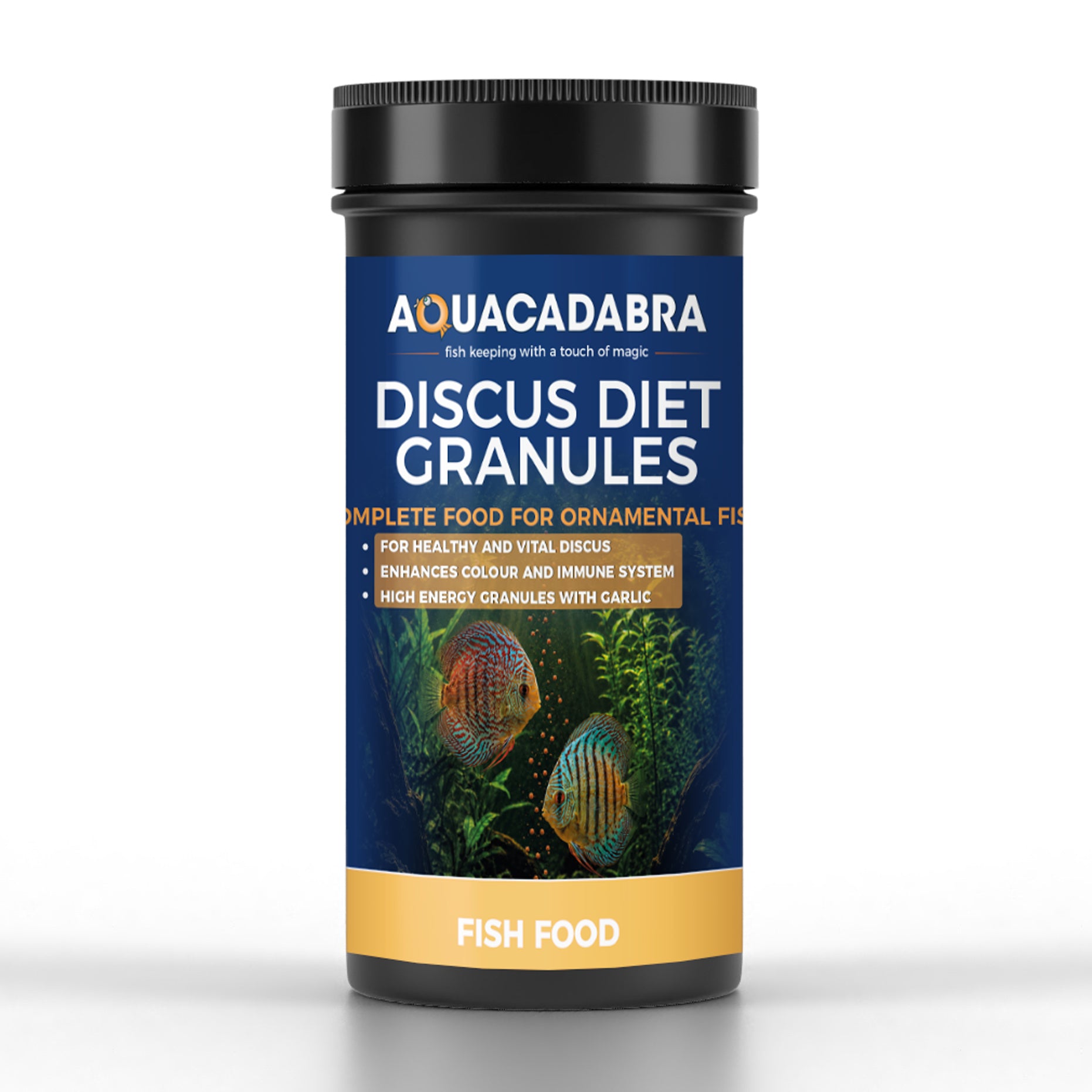 Aquacadabra Discus Diet Granules High Protein Tropical Aquarium Fish Food