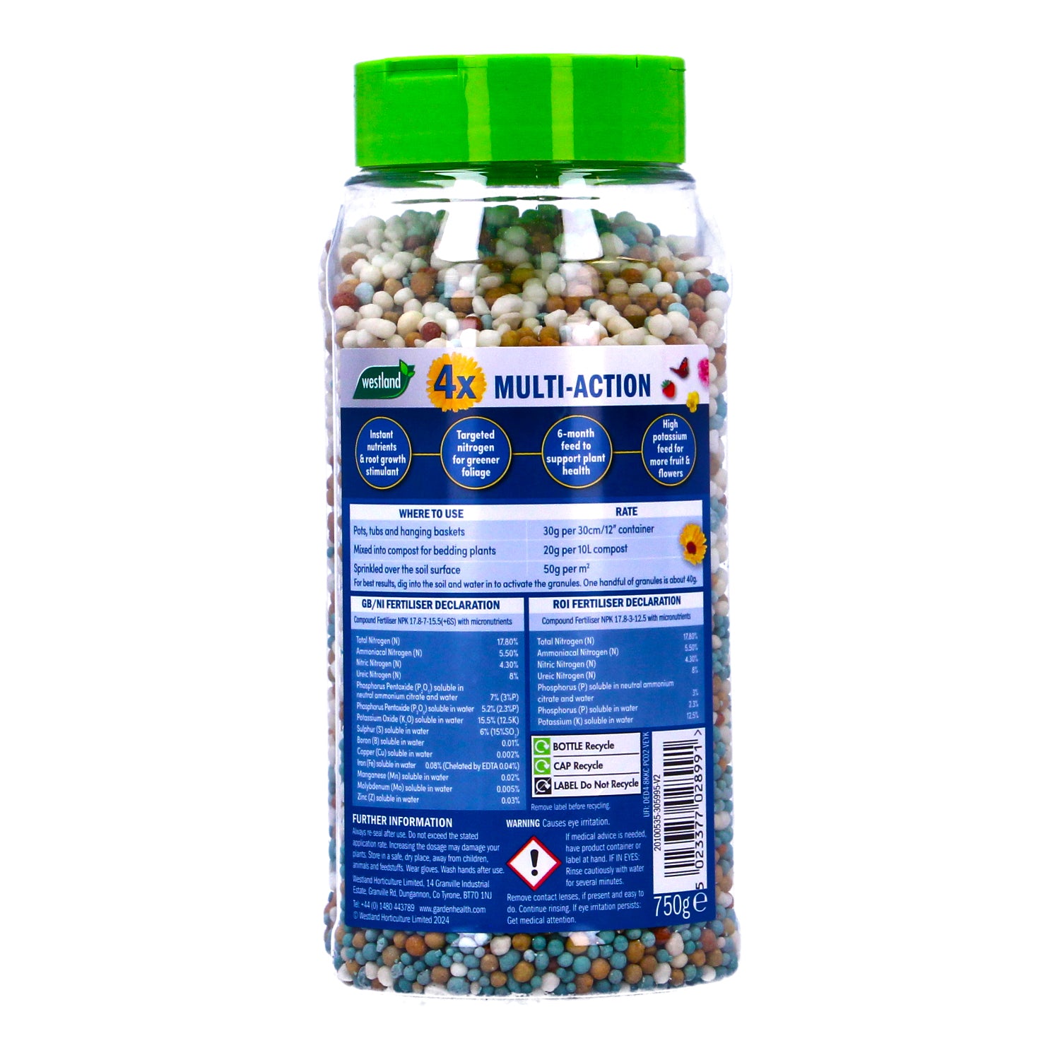 Westland Boost Slow Release Plant Food 750g 