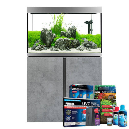 Fluval Siena 332 Aquarium & Cabinet FREE Bundle