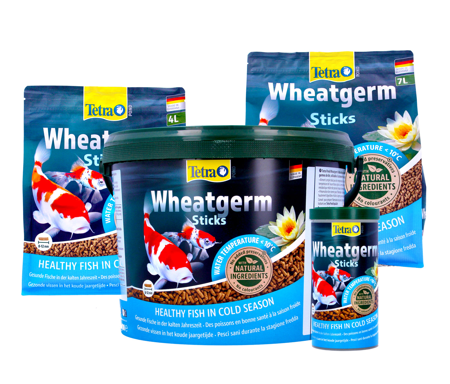 Tetra Pond Wheatgerm Sticks