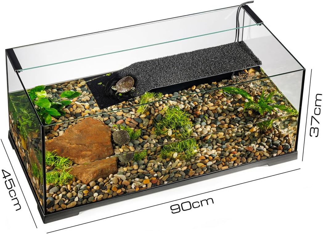 Exo Terra Turtle Haven Aquatic Terrarium - 90 x 45 x 37cm