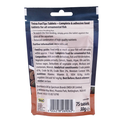 Tetra Fun Tips Tropical Aquarium Fish Food