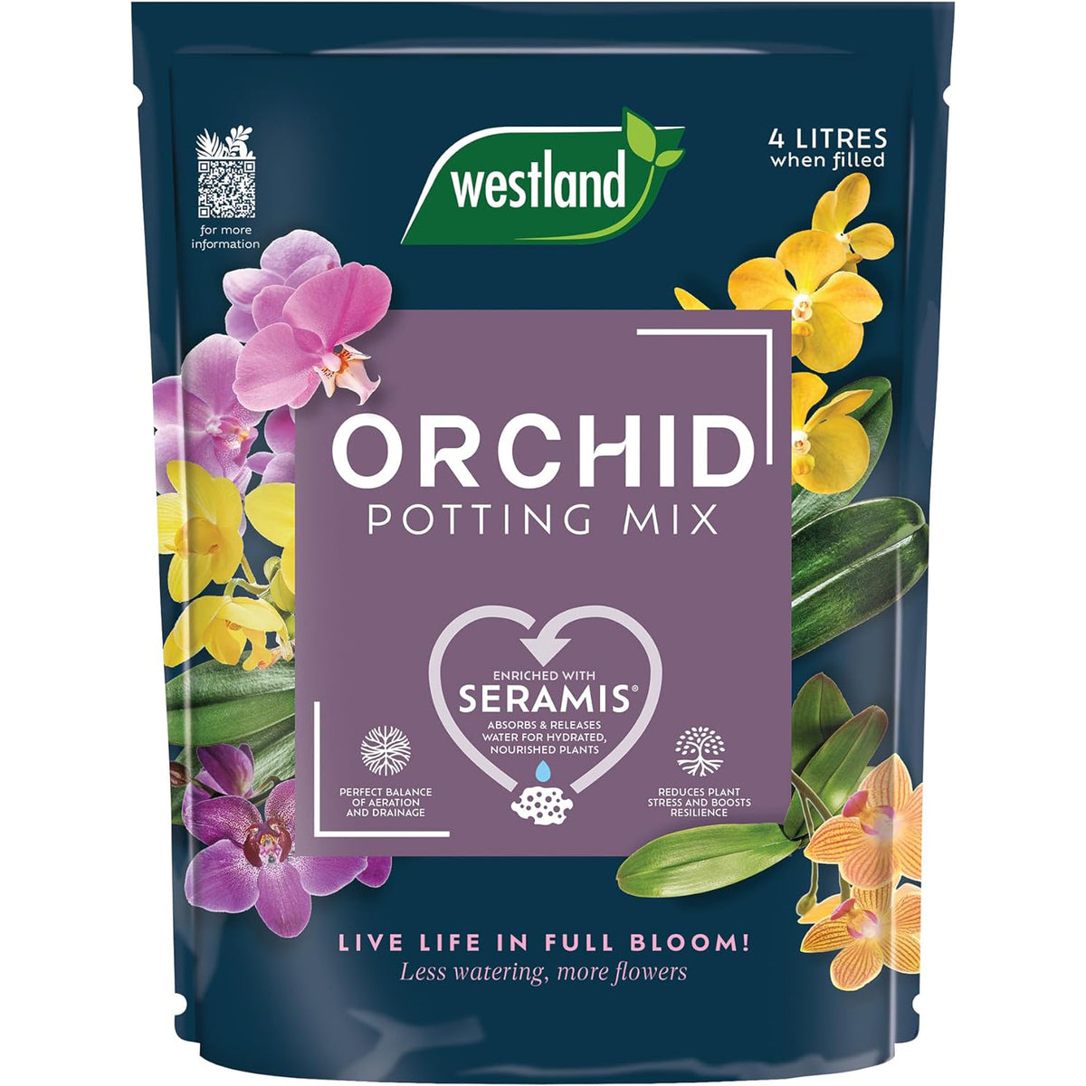Westland Peat-Free Orchid Mix with Seramis® & Zinc Complex