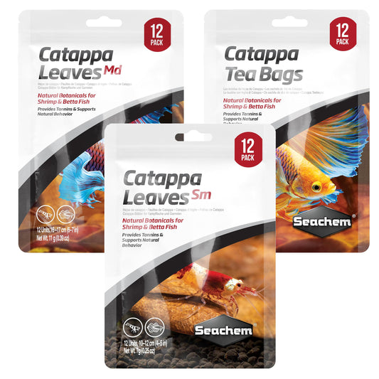 Seachem Aquarium Fish Tank Catappa Leaves