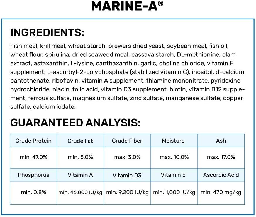 Hikari Marine A Pellets 110g