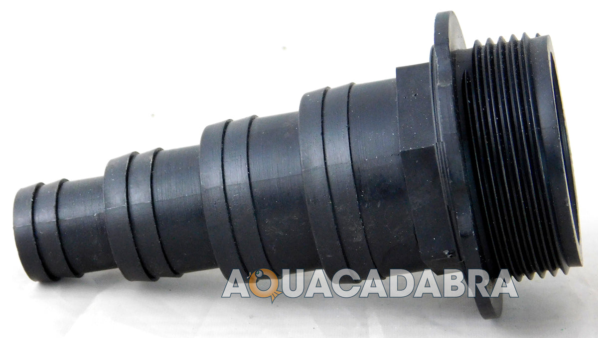 1.5" Threaded Hosetail & Nut x5 Pond Pump Filter Hose Connector Adapter