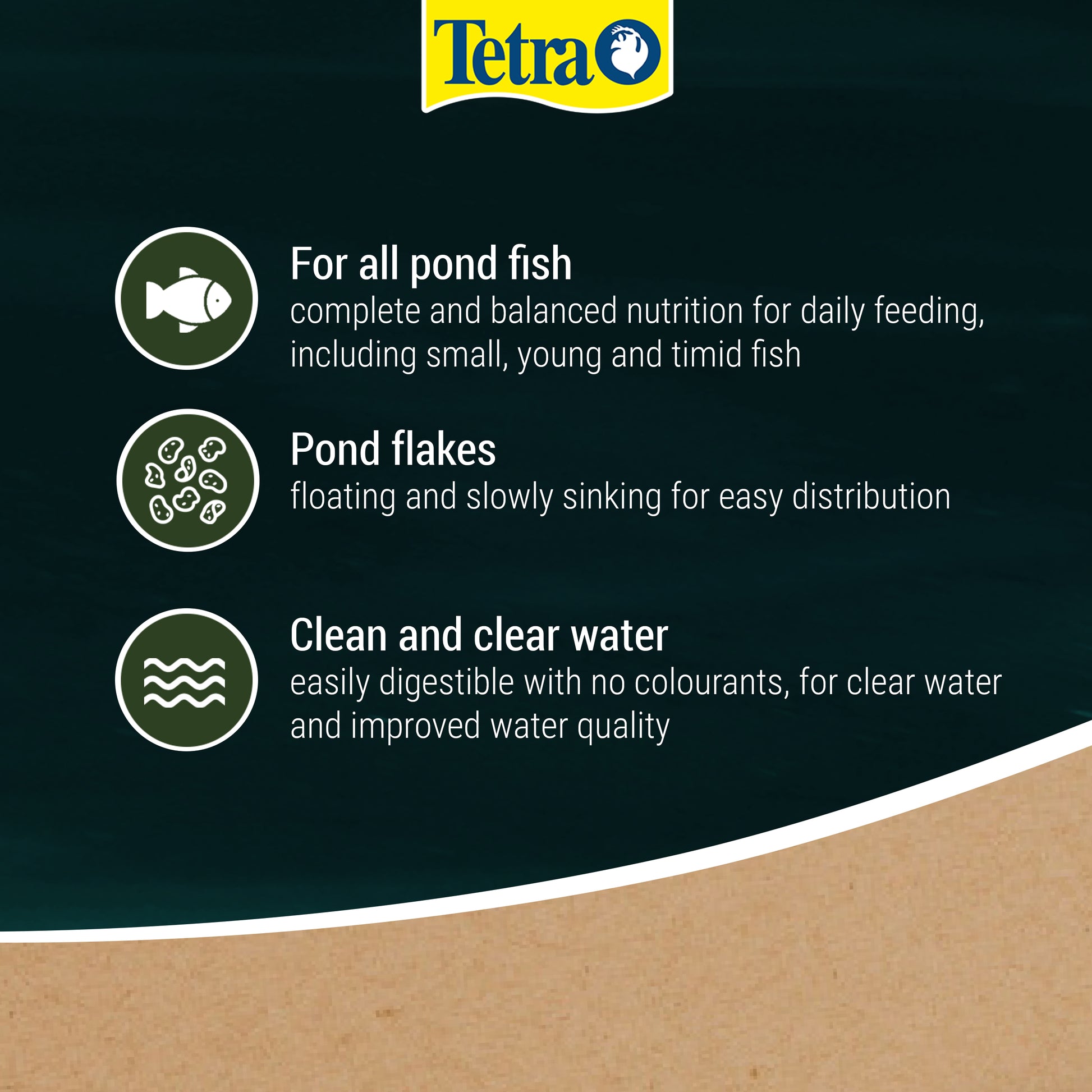 Tetra Pond Flakes 100g - T366