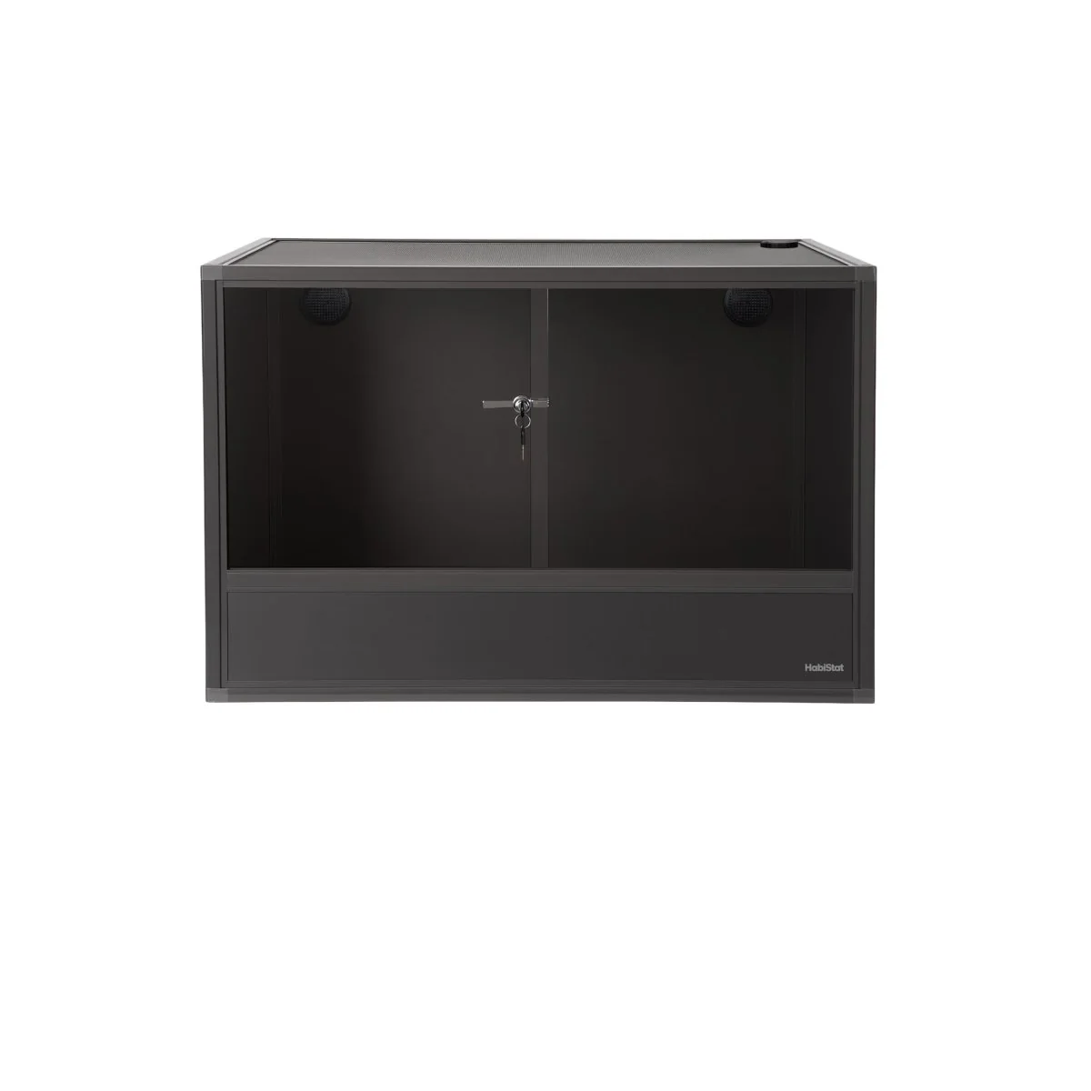 HabiStat ProVC PVC Reptile Vivarium 60 90 120cm Black Grey White