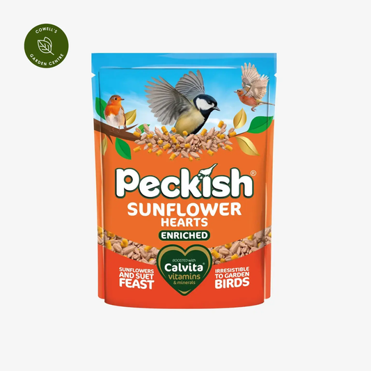Peckish Enriched Sunflower Hearts 2kg Wild Bird Food High Energy Calvita