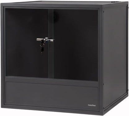HabiStat ProVC PVC Reptile Vivarium 60 90 120cm Black Grey White