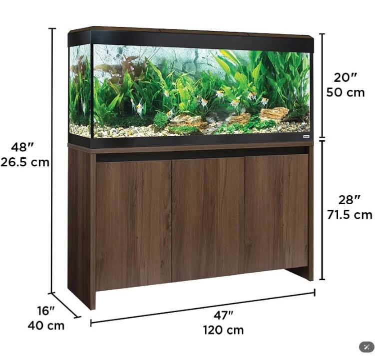 Fluval Roma 240 BT LED Aquarium & Cabinet