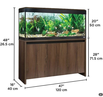 Fluval Roma 240 BT LED Aquarium & Cabinet