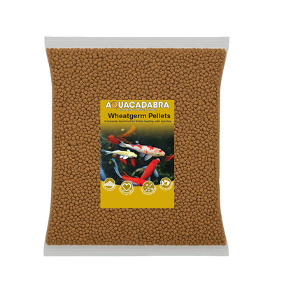 Aquacadabra Pond Wheatgerm Cold Weather Koi Fish Food Pellets 5mm
