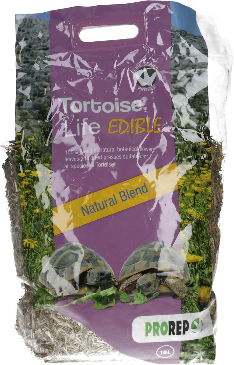 ProRep Tortoise Life Edible Substrate 10 Litre Reptile Bedding for Tortoises