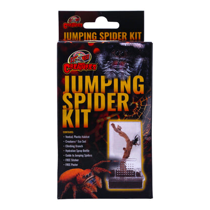 Zoo Med Creatures Jumping Spider Kit – Vertical Vented Habitat