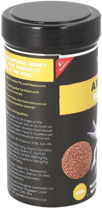 Fish Science Axolotl Food 150g