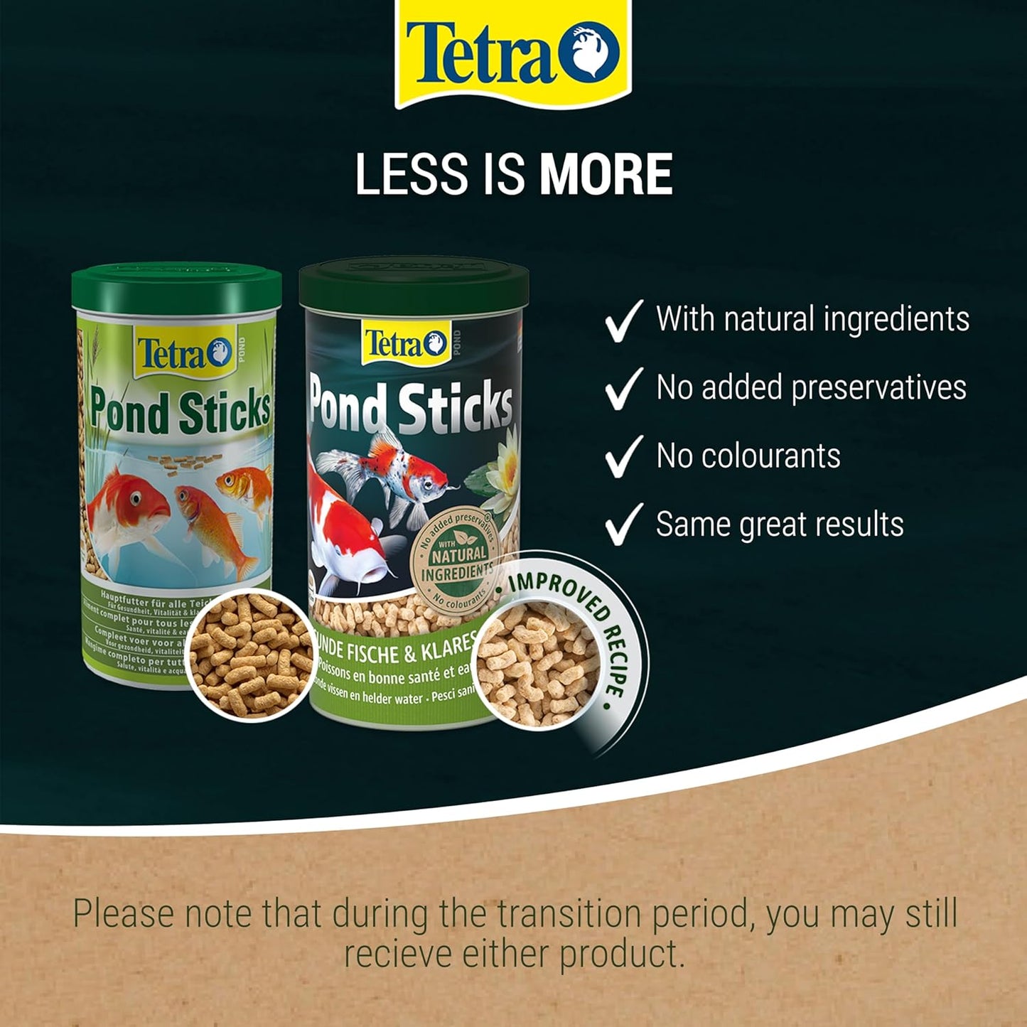 Tetra Pond Fish Food Sticks 12L (1440g)