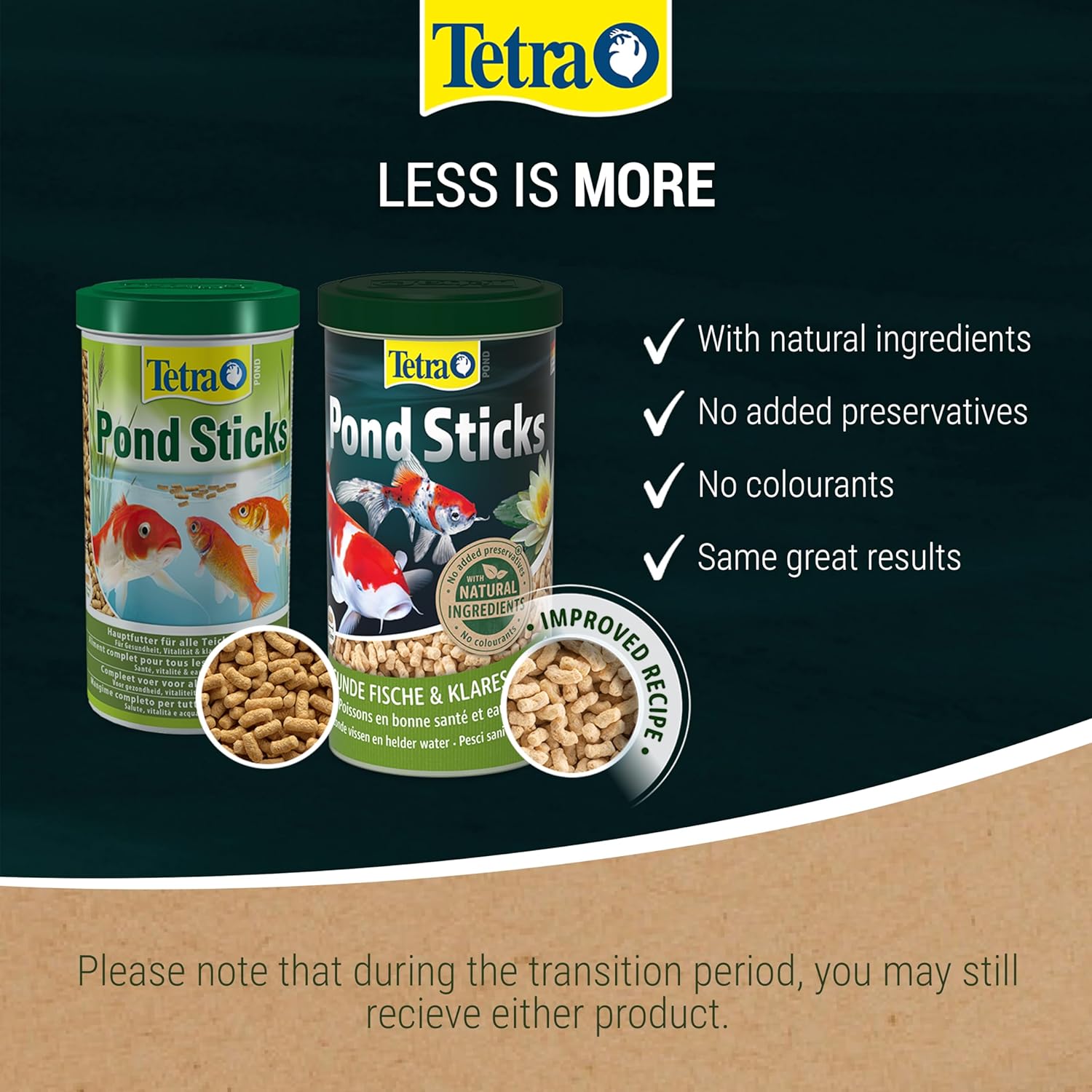 Tetra Pond Fish Food Sticks 12L (1440g)