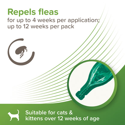 Beaphar Vetopure Cat Spot On Flea Protection 12/24 week Protection 