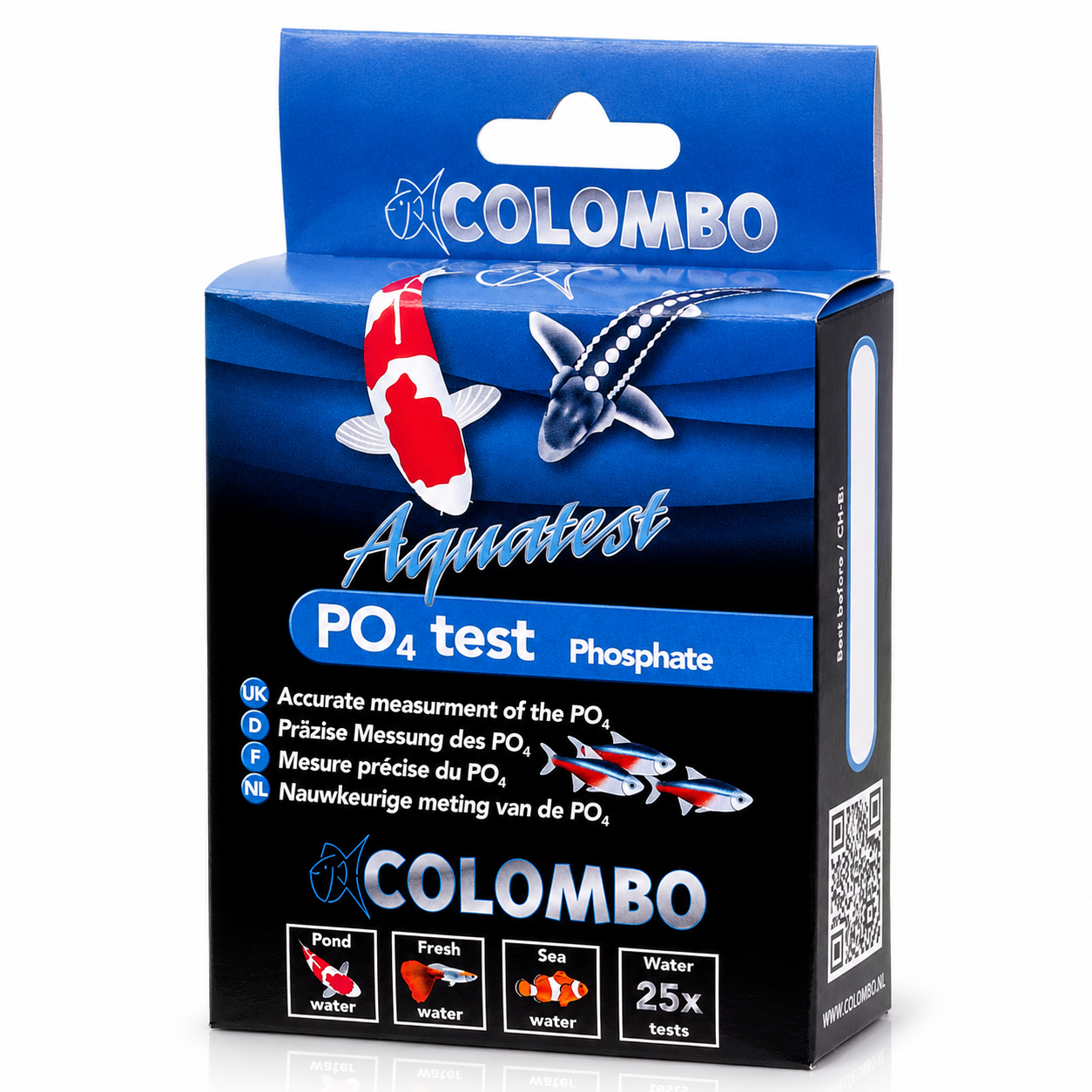 Colombo Aquarium Water Test Kits | pH KH GH Ammonia Nitrite Nitrate Phosphate