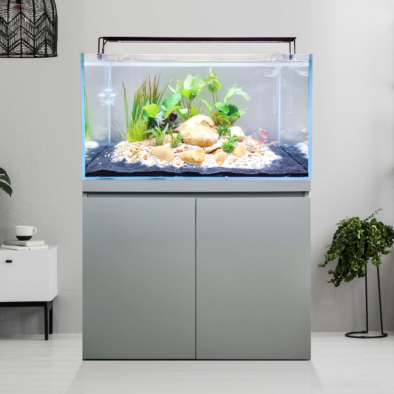 Fluval Visi 90: 202L Aquarium & Cabinet Kits