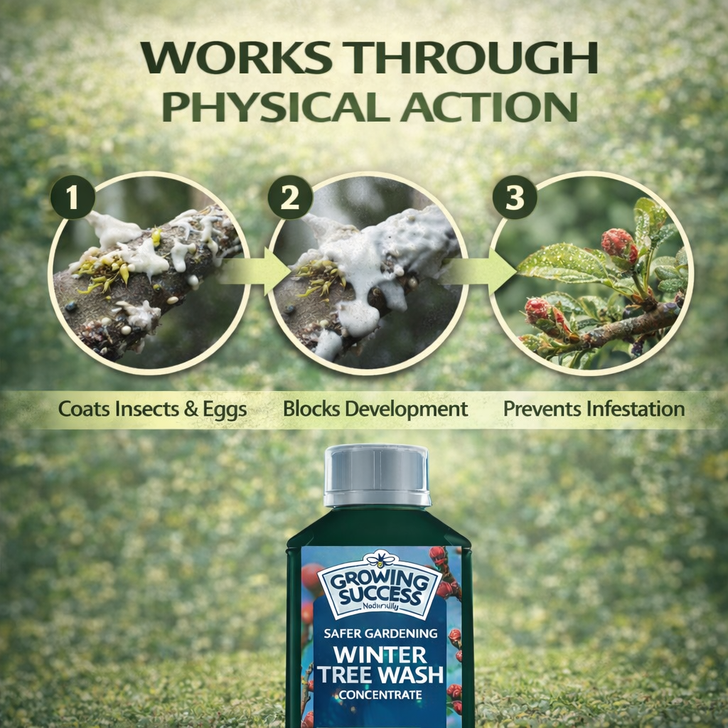 Westland Winter Tree Wash Concentrate Protects Against Insects 1L