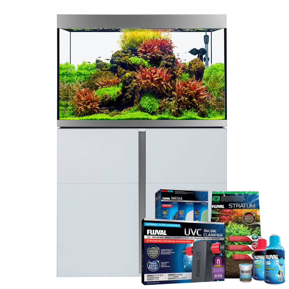 Fluval Siena 332 Aquarium & Cabinet FREE Bundle