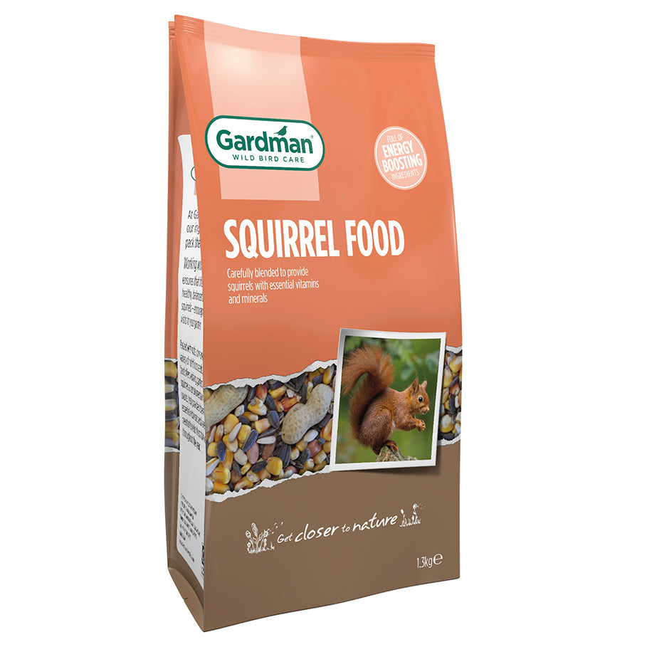 Gardman Squirrel Food 1.19kg Garden Wildlife Feed Damaged Packaging Exp 08/28