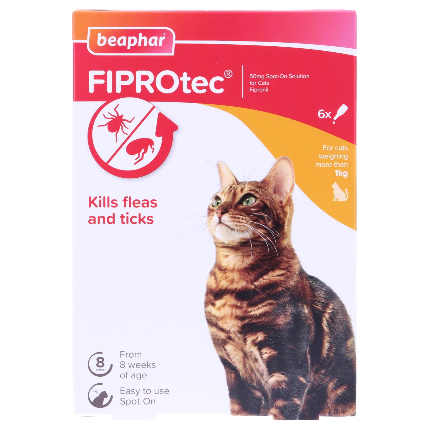 Beaphar FIPROtec Spot On Cat From Aquacadabra