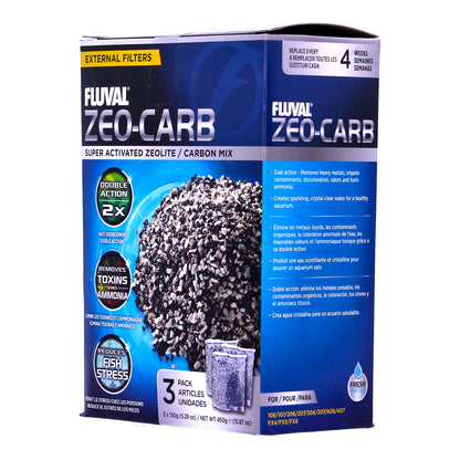 Fluval Zeo-Carb Media 450g