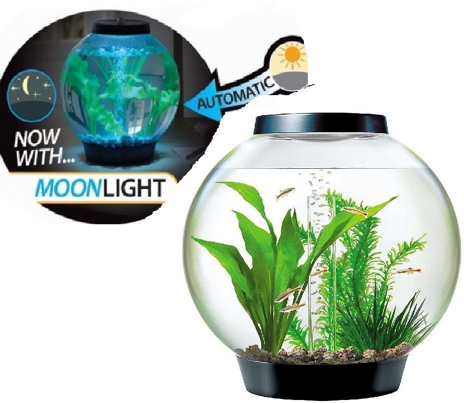 biOrb Baby 15L Aquarium in Black with MCR LED Lighting