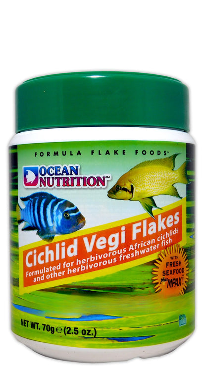 Ocean Nutrition Cichlid Vegi Flakes